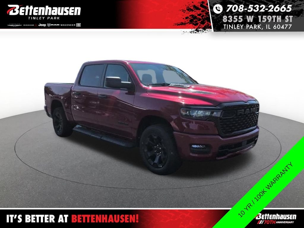 New 2026 Molten Red Pearl-Coat Exterior Paint RAM Tradesman image 3