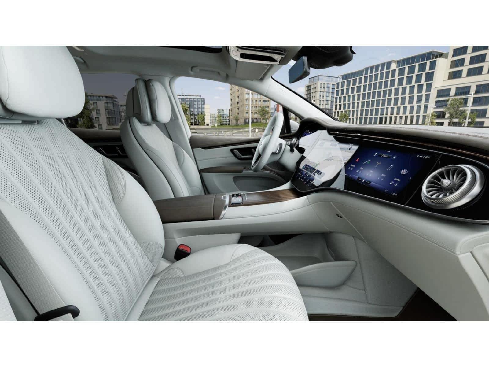 New 2026 Polar White Mercedes-Benz EQS 400 image 3