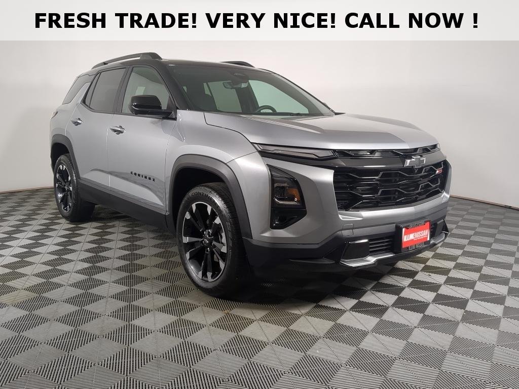 Used 2025 Sterling Gray Metallic Chevrolet AWD RS image 1