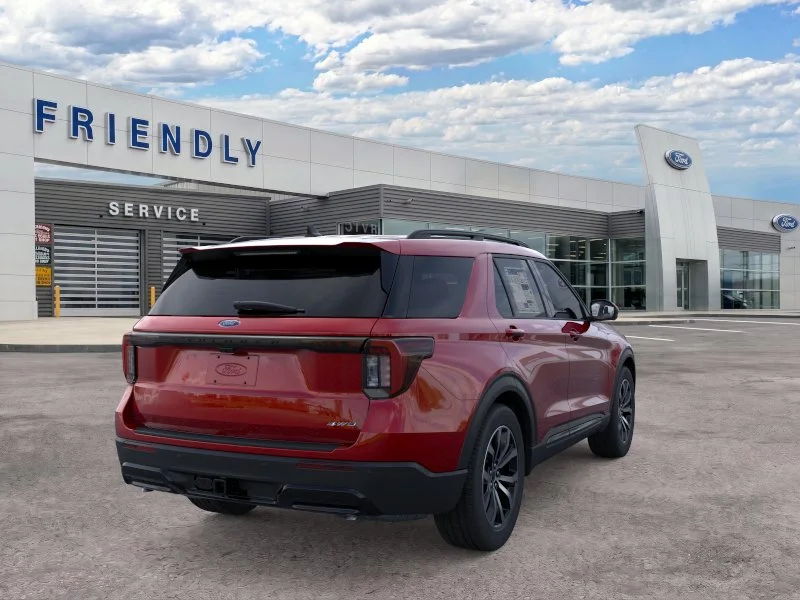 New 2026 Rapid Red Metallic Tinted Clearcoat Ford ST-Line image 8