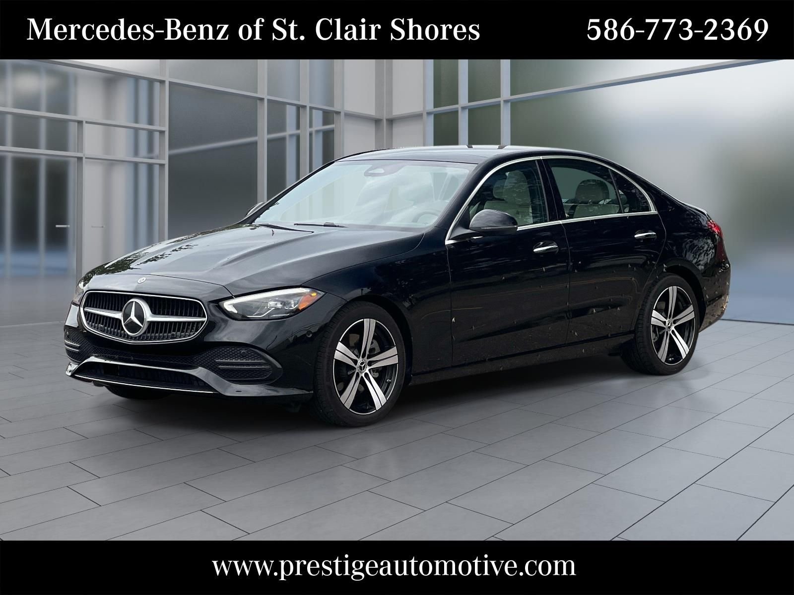 Certified Used 2025 Black Mercedes-Benz C 300 image 1