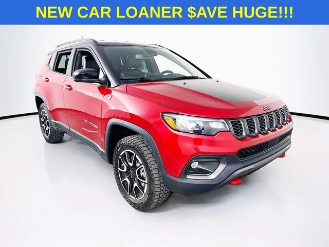 New 2026 Red Hot Pearl-Coat Exterior Paint Jeep Trailhawk image 1