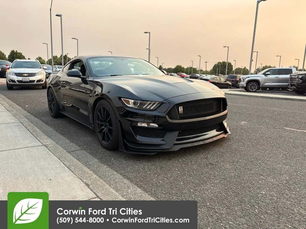 Used 2016 Shadow Black Ford Shelby GT350 image 1