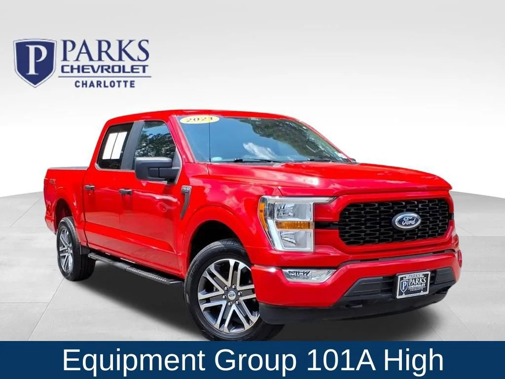 Used 2021 Red Ford XL image 1