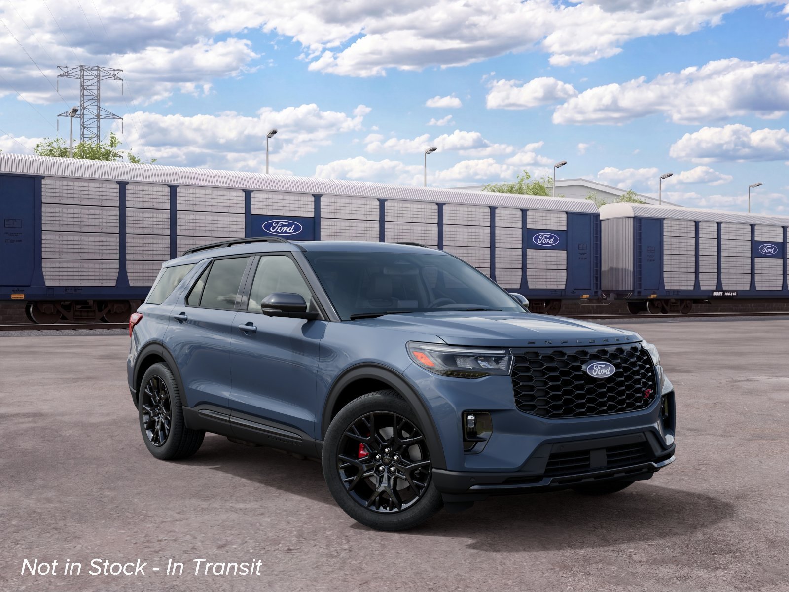 New 2027 Vapor Blue Metallic Ford ST image 5