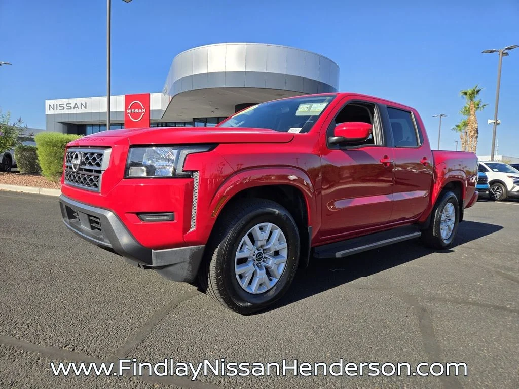 Certified Used 2022 Red Nissan SV image 2