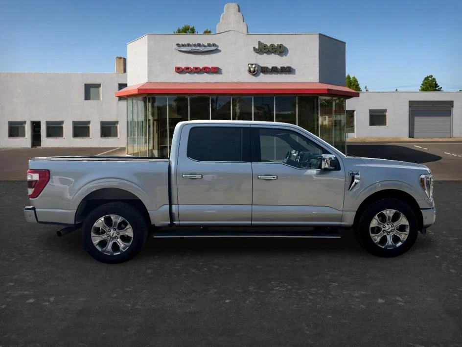 Used 2023 Iconic Silver Metallic Ford Platinum image 5