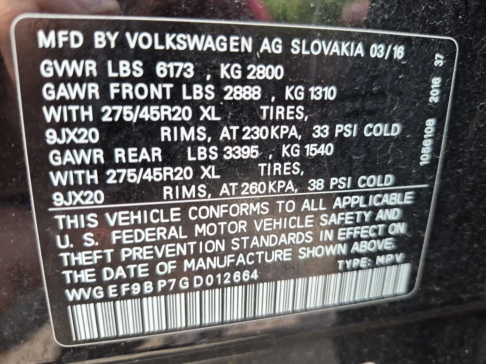 Used 2016 Deep Black Pearl Volkswagen Executive image 42