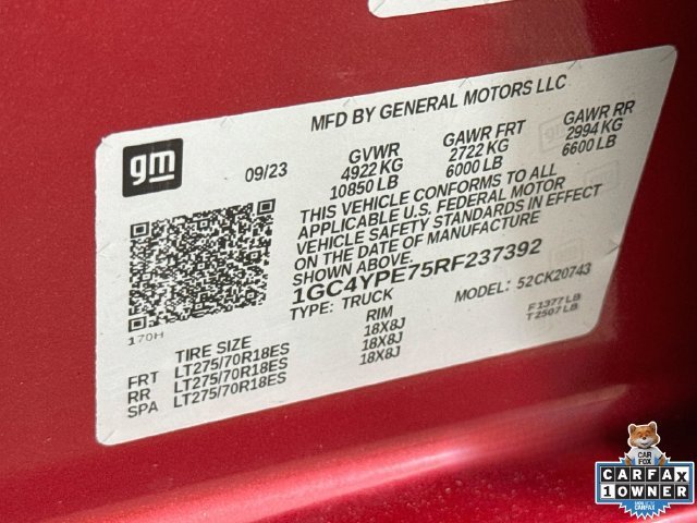 Used 2024 Radiant Red Tintcoat Chevrolet LTZ image 35