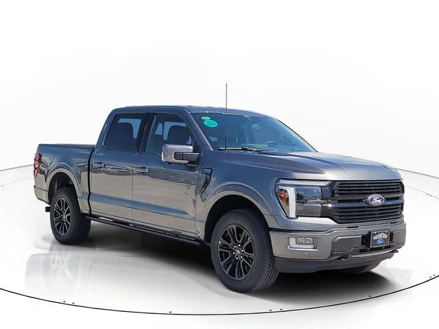 New 2026 Gray Metallic Ford Platinum image 3