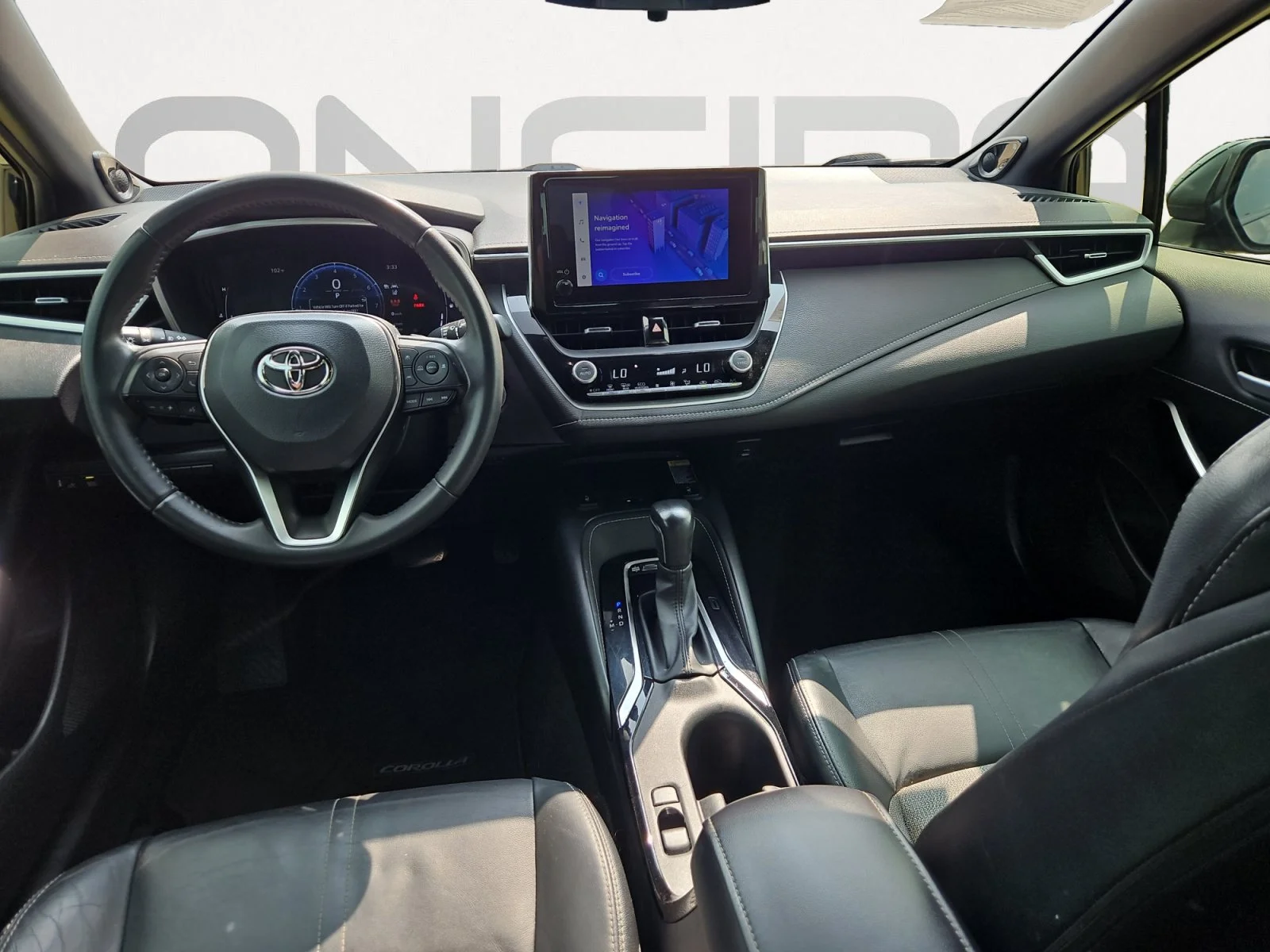 Used 2023 Midnight Black Metallic Toyota XSE image 3
