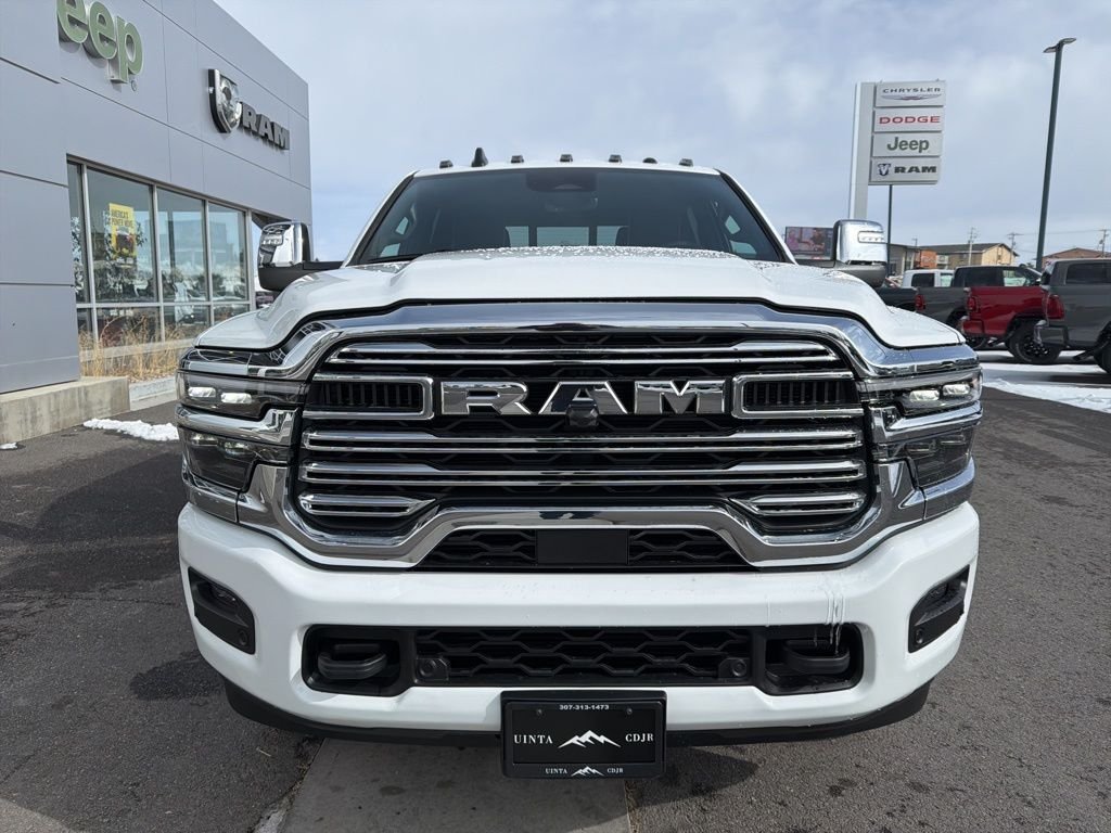 New 2026 Bright White Clear-Coat Exterior Paint RAM Laramie image 13
