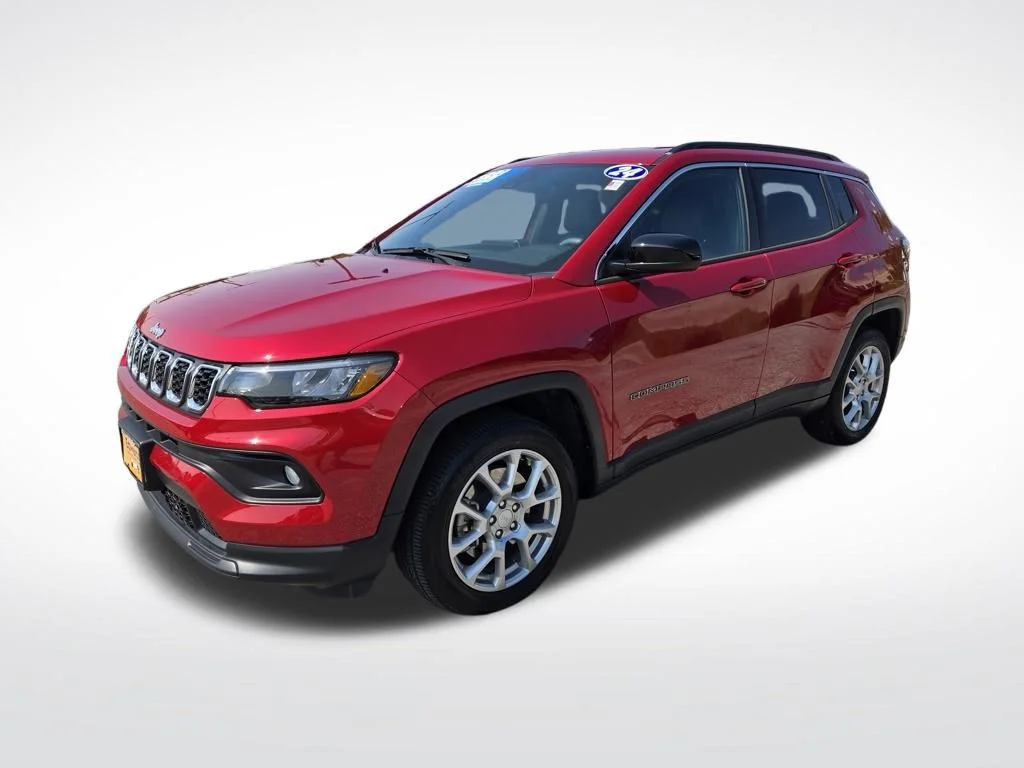 Certified Used 2024 Red Jeep Latitude Lux image 8