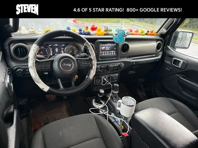 Used 2019 Gray Jeep Unlimited Sport S image 12