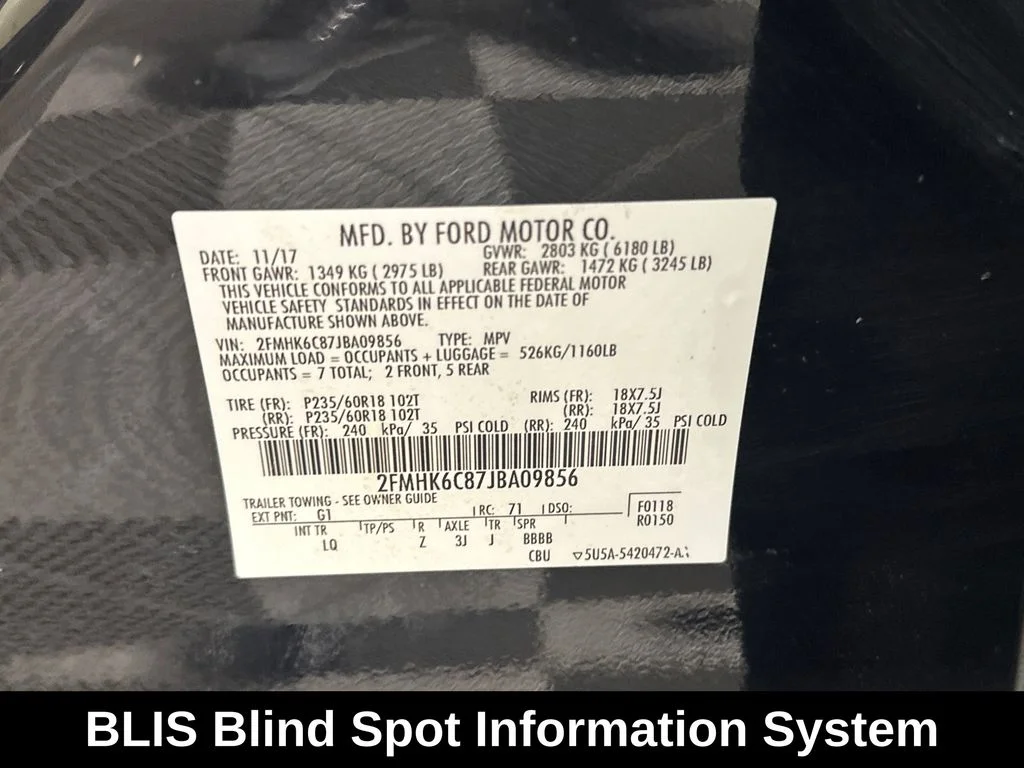Used 2018 Black Ford SEL image 14