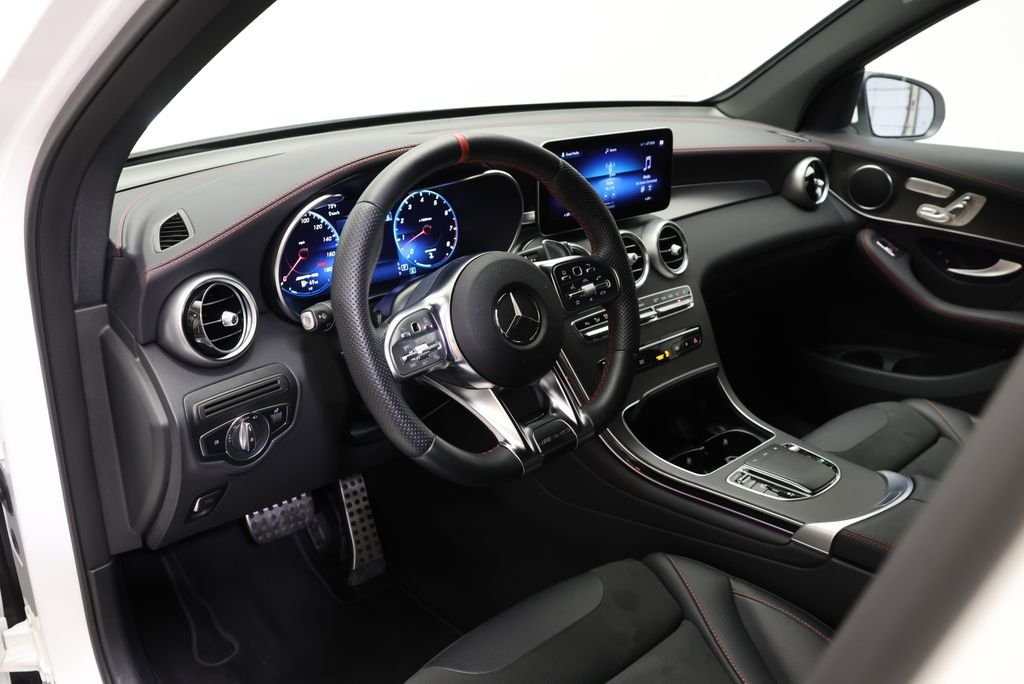 Certified Used 2022 Polar White Mercedes-Benz GLC 43 AMG® image 37