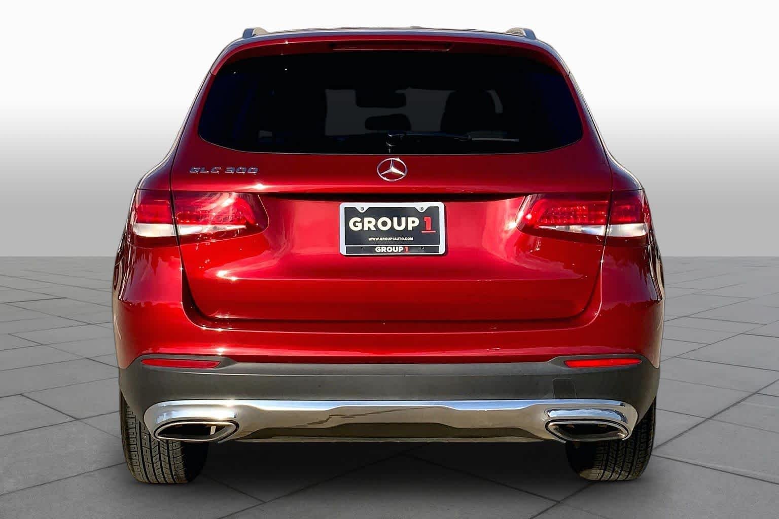 Used 2017 designo Cardinal Red Metallic Mercedes-Benz GLC 300 image 5