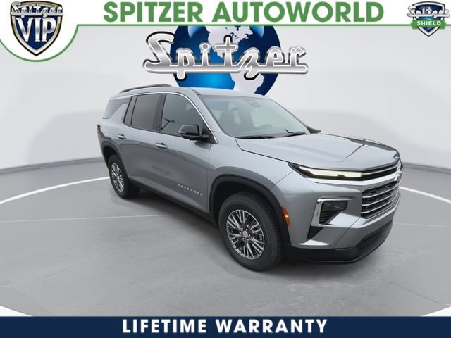 2026 Chevrolet Traverse LT Gray at Spitzer Autoworld Chevy Buick GMC Cadillac