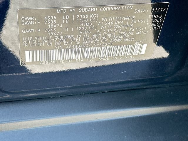 Certified Used 2018 Blue Subaru 2.5i image 34