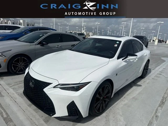Used 2025 White Lexus 350 F SPORT Design image 1