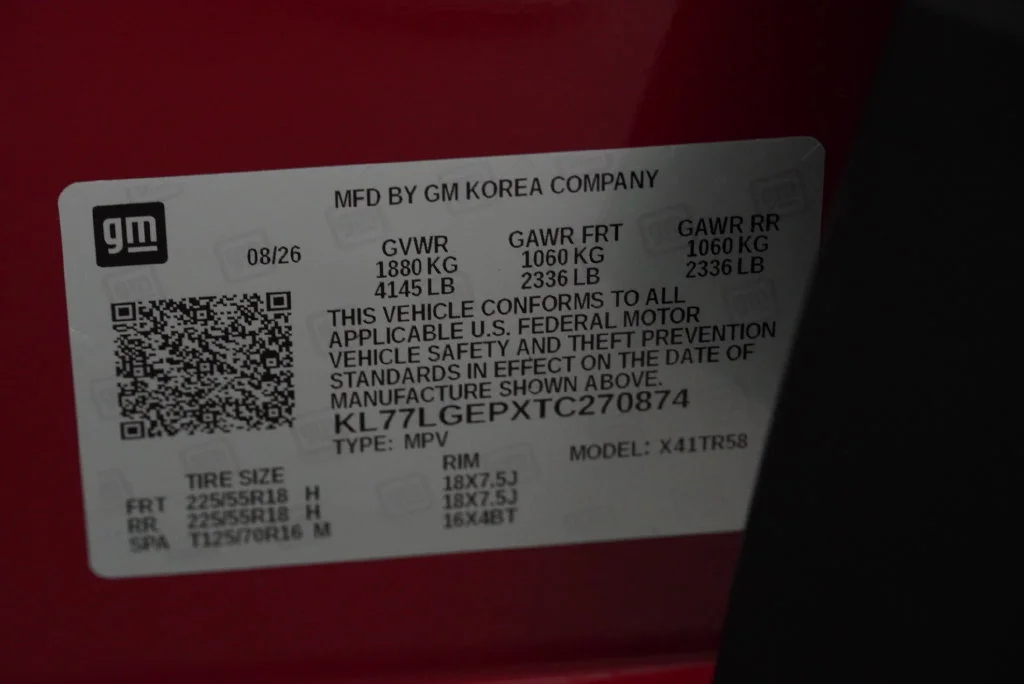 New 2026 Apex Red Chevrolet 1RS image 42
