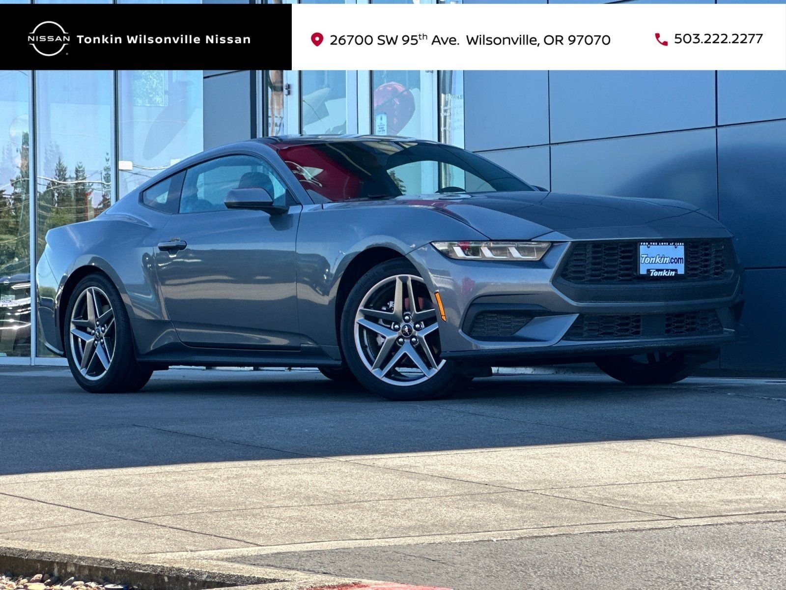 Used 2024 Gray Metallic Ford EcoBoost image 1