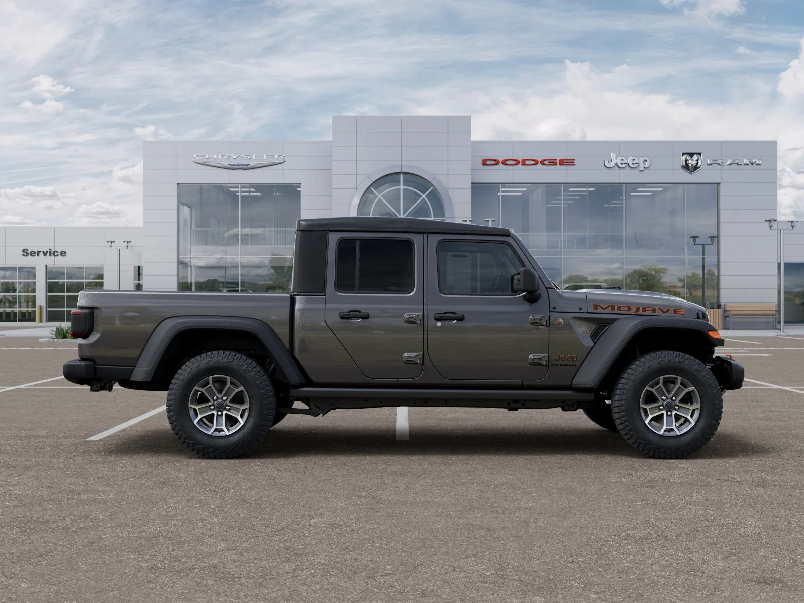 New 2026 Granite Crystal Metallic Clear-Coat Exterior Paint Jeep Mojave image 73