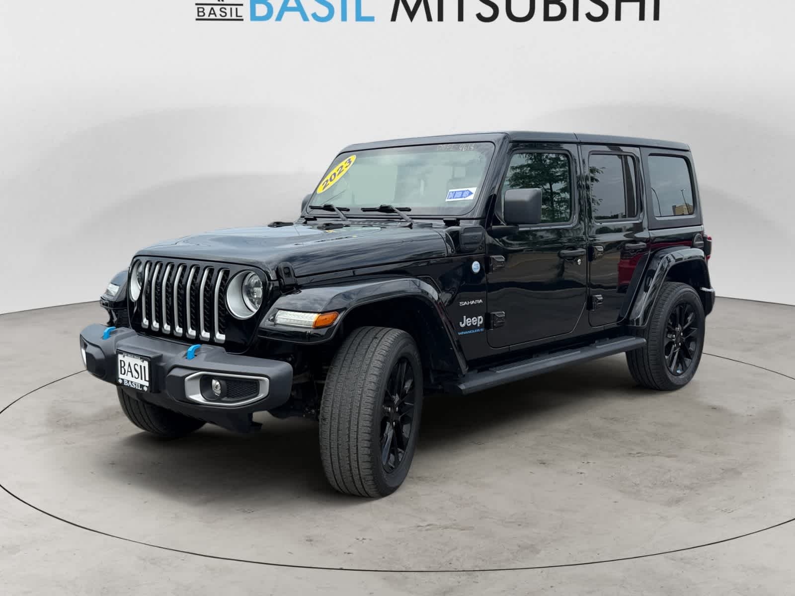 Used 2023 Black Clearcoat Jeep Sahara image 7