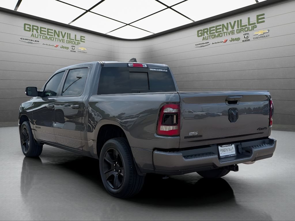 Used 2022 Granite Crystal Metallic Clearcoat Ram Big Horn Night Edition 4x4 image 5
