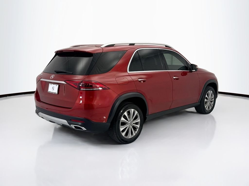 Certified Used 2021 designo Cardinal Red Metallic Mercedes-Benz GLE 350 image 5