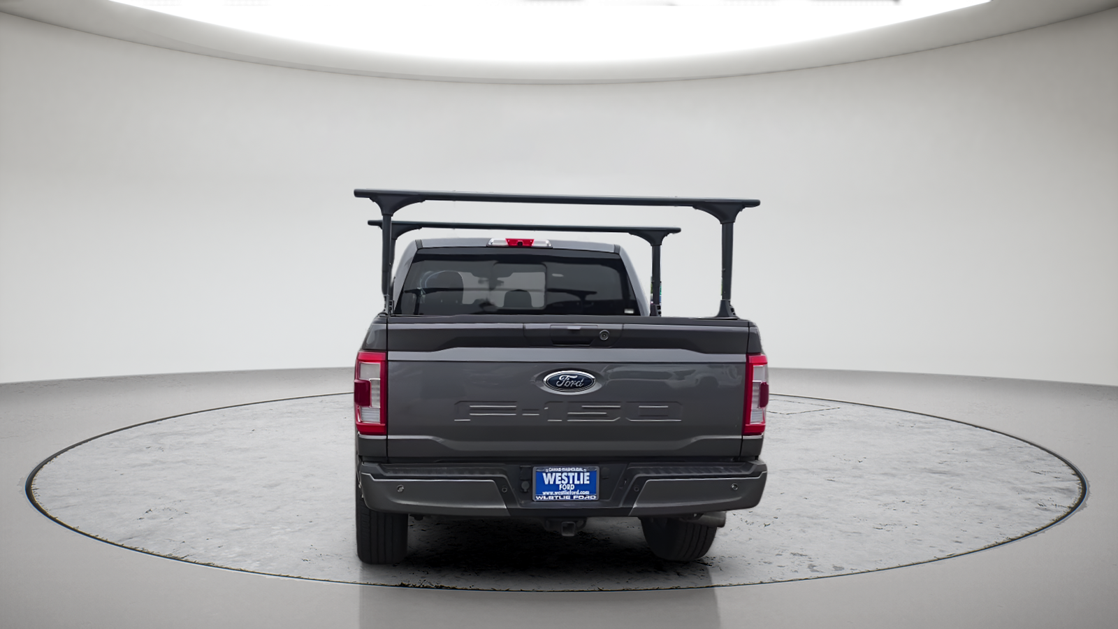 Used 2021 Carbonized Gray Metallic Ford Lariat image 8