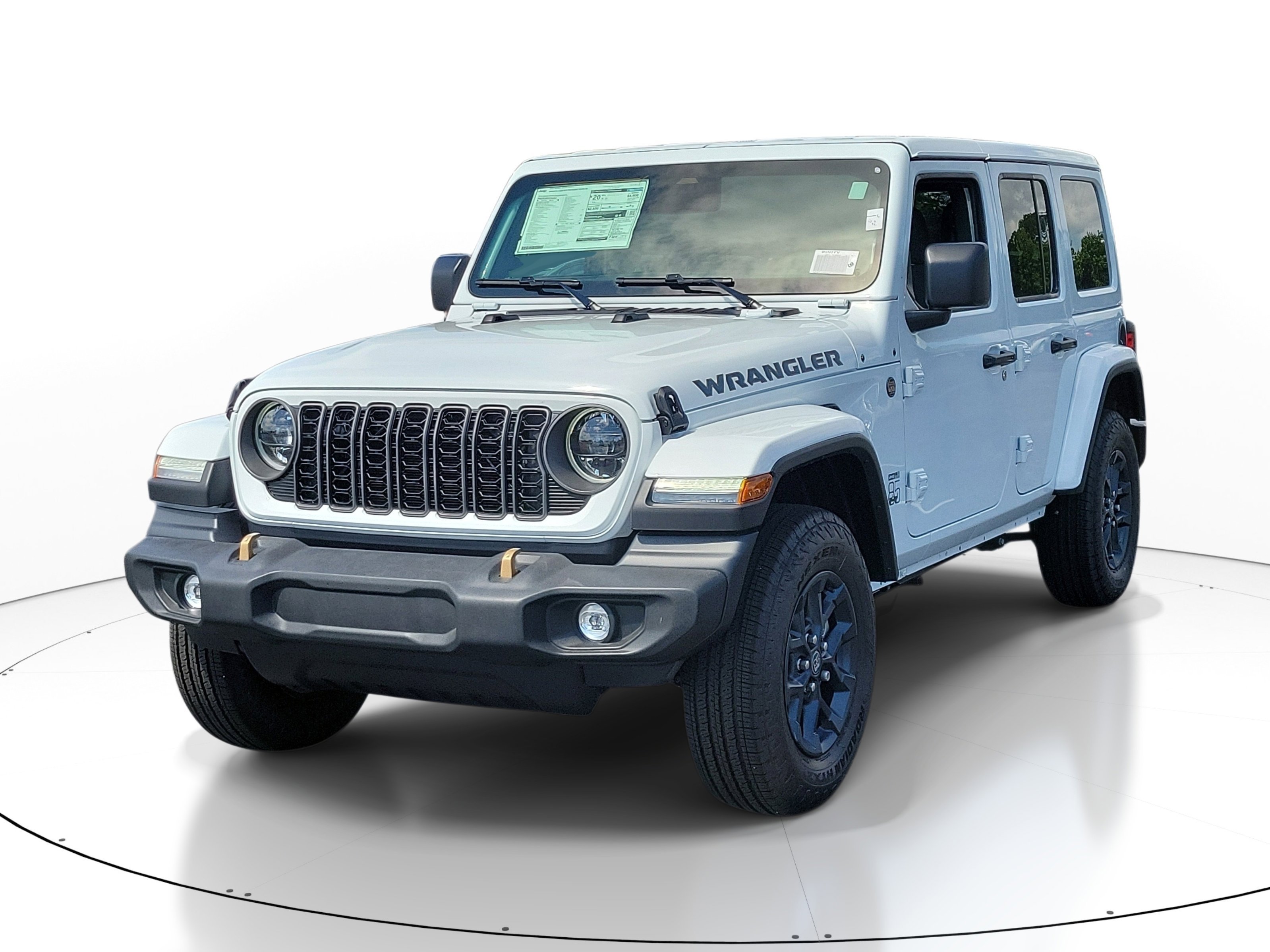 New 2026 Bright White Clear-Coat Exterior Paint Jeep 85th Anniversary image 3