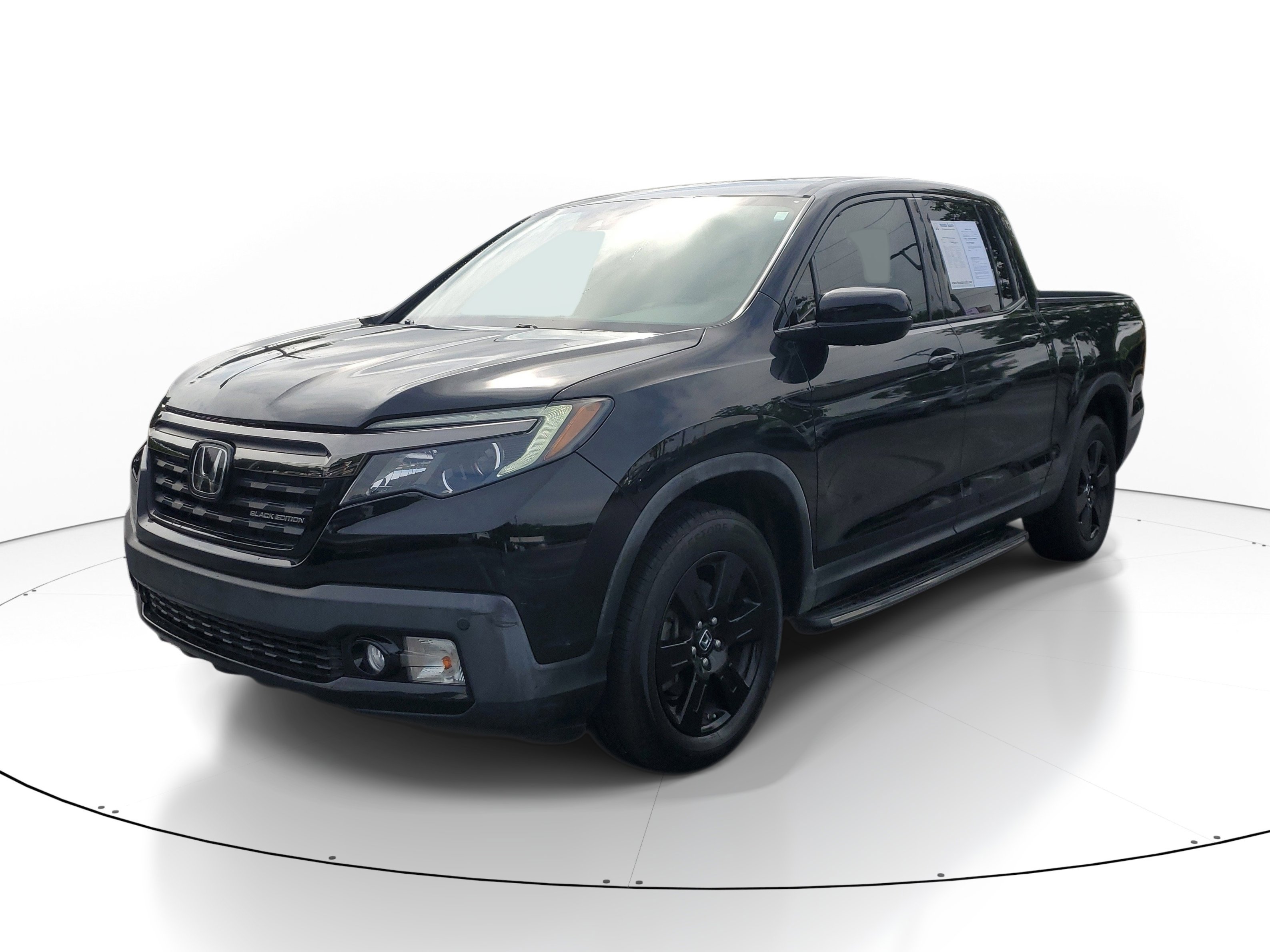 Used 2019 Crystal Black Pearl Honda Black Edition image 2