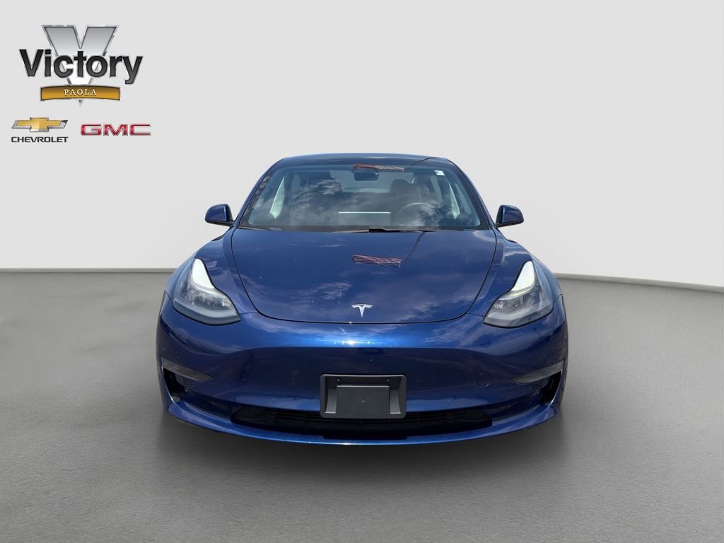 Used 2021 Tesla Model 3 Base with VIN 5YJ3E1EA0MF069378 for sale in Paola, KS