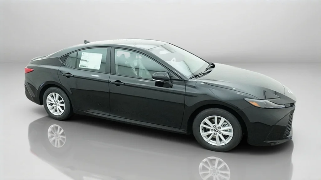 New 2026 Midnight Black Metallic Toyota LE image 6