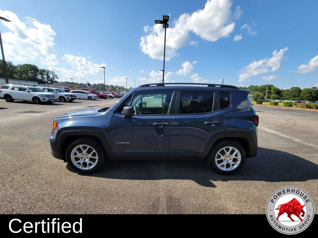 Used 2020 Blue Jeep Sport image 3