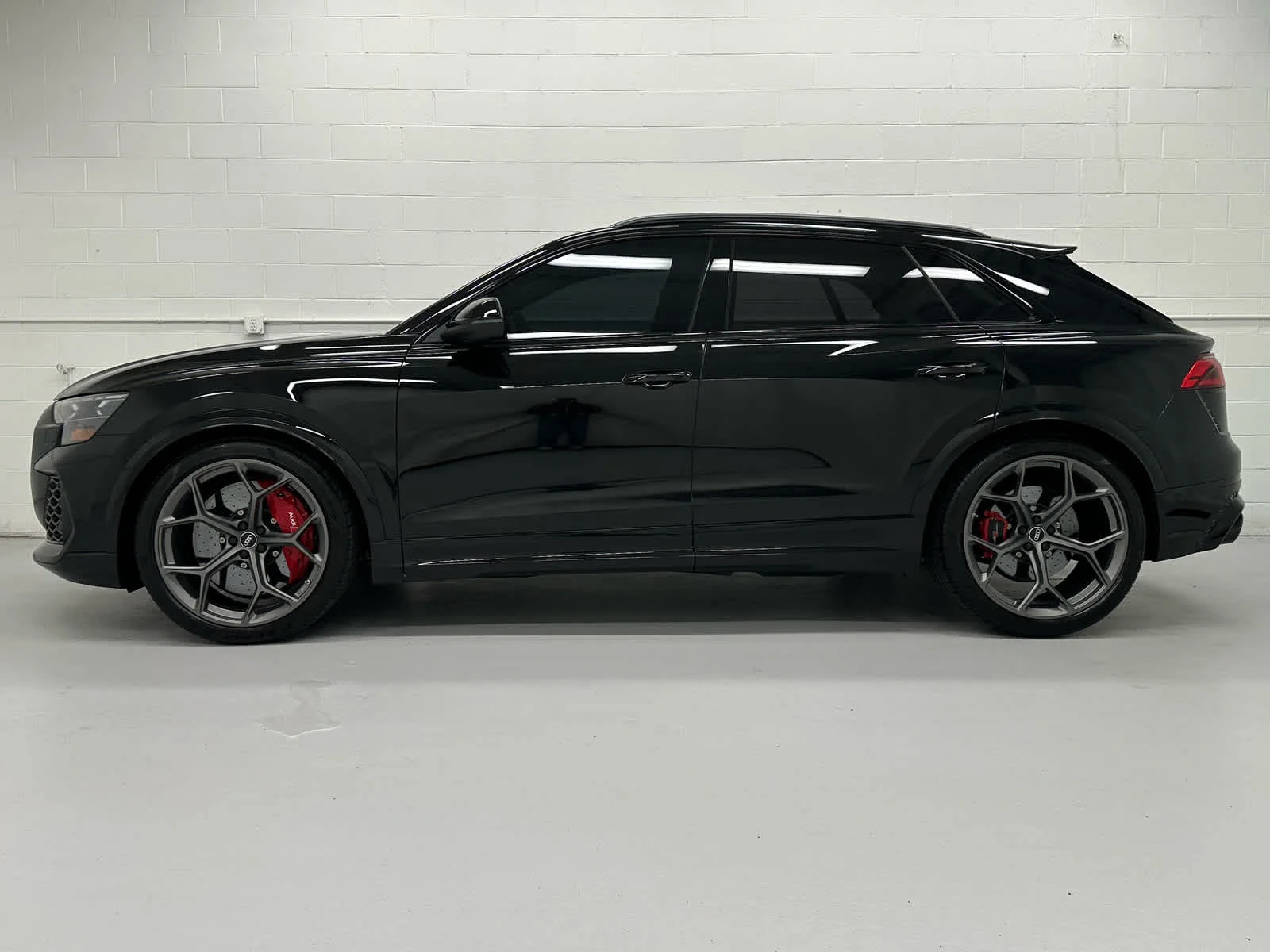 Used 2025 Mythos Black Metallic Audi performance image 3