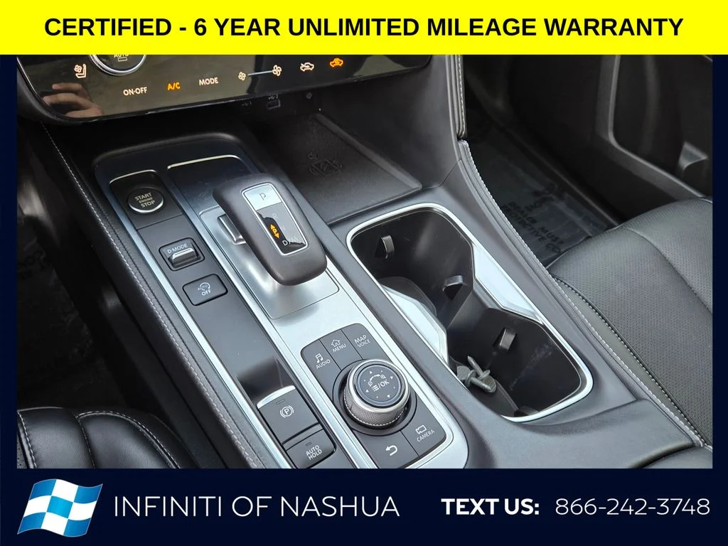 Certified Used 2023 Black INFINITI LUXE image 27