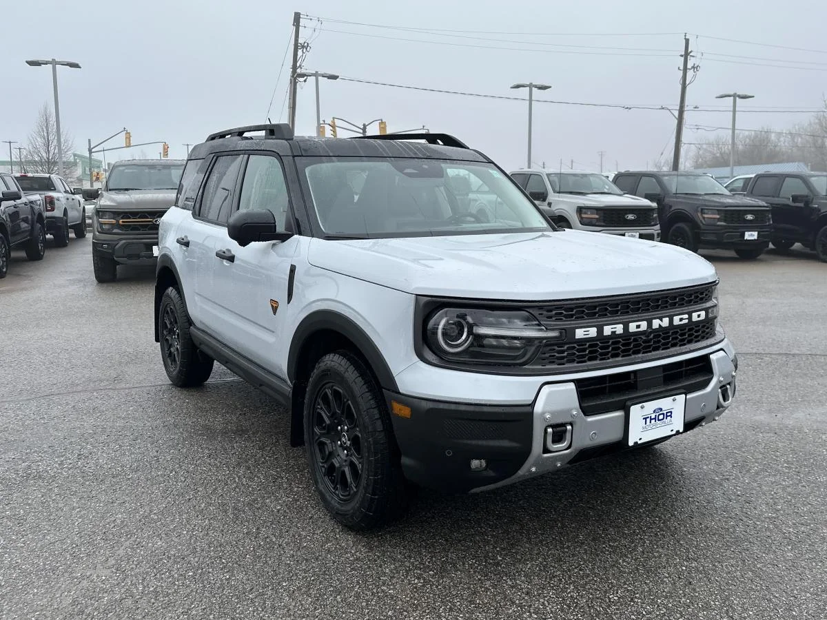 New 2026 White Ford Badlands image 3