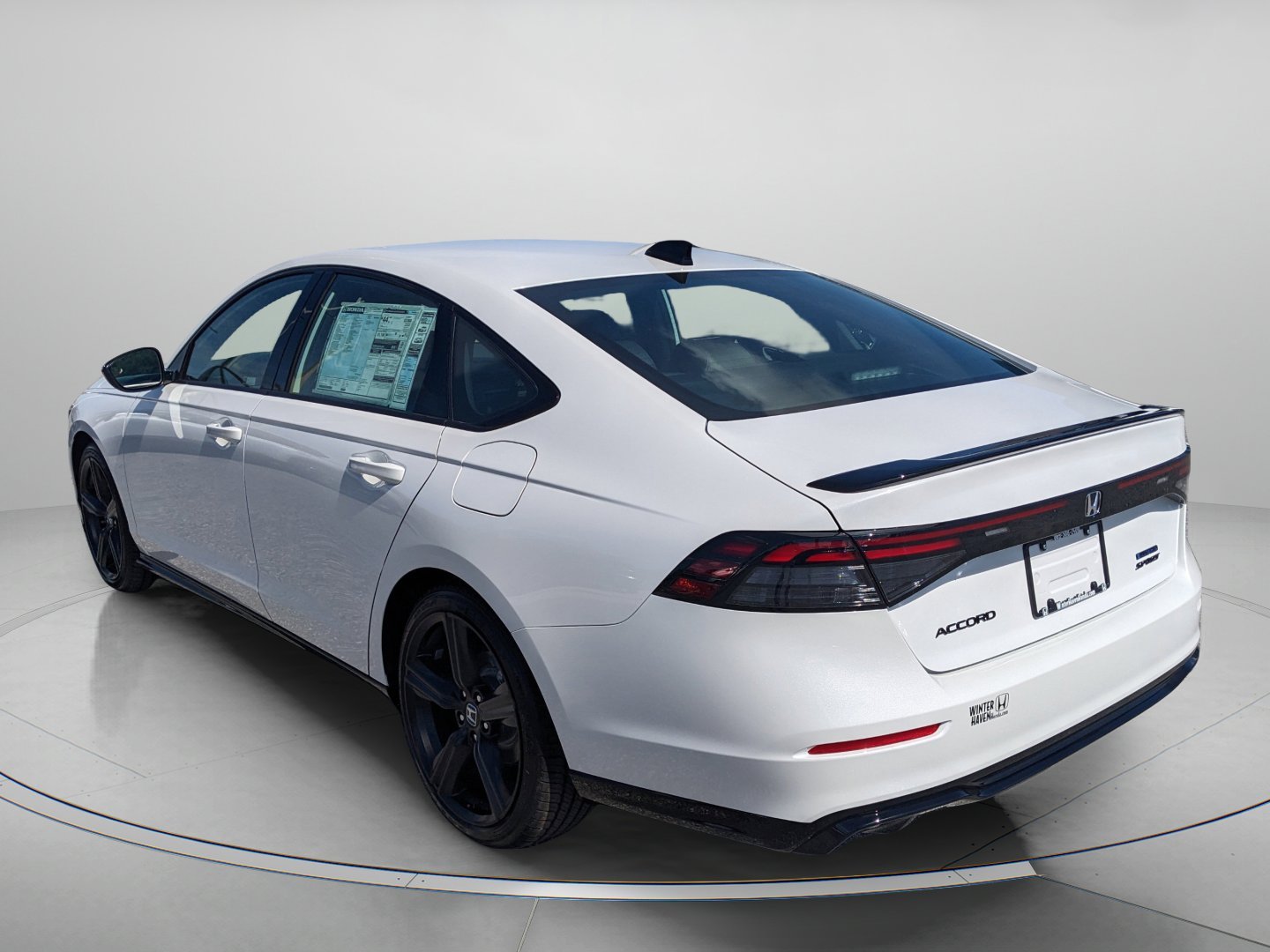 New 2026 Platinum White Pearl Honda Sport-L image 4