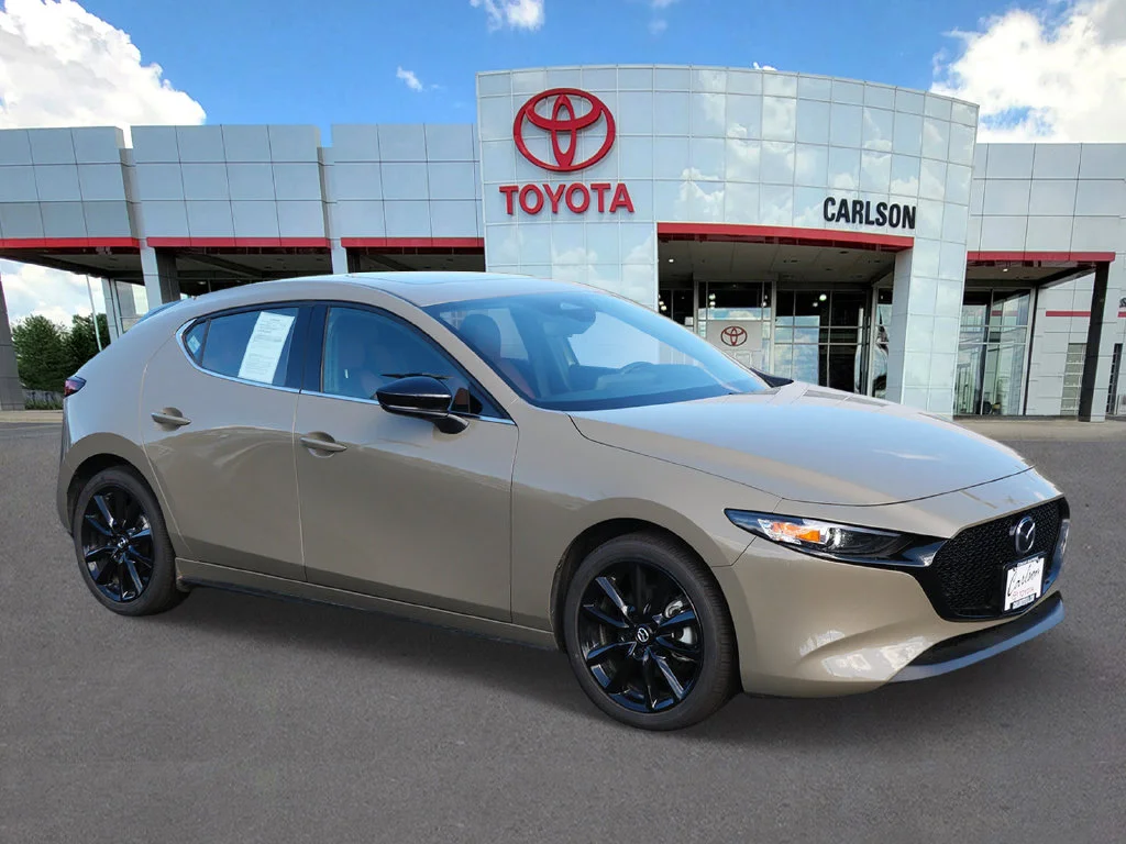 Used 2025 Mazda Mazda3 Carbon Turbo with VIN JM1BPBYY5S1777555 for sale in Minneapolis, Minnesota