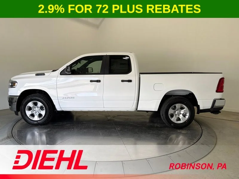 New 2026 Bright White Clear-Coat Exterior Paint RAM Tradesman image 4
