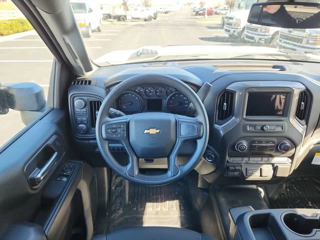 New 2025 Summit White Chevrolet Work Truck image 12