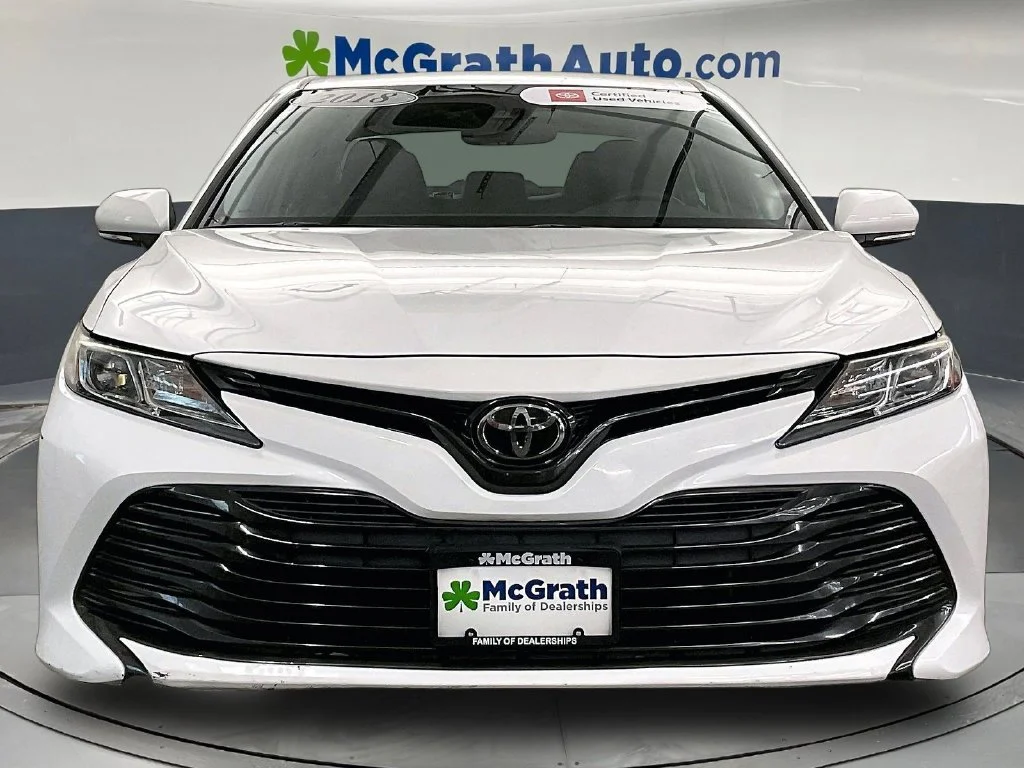Certified Used 2018 White Toyota LE image 5