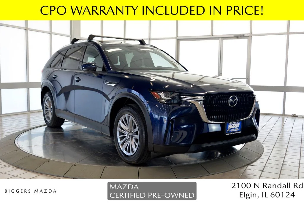 Certified Used 2024 Blue Mazda Preferred image 1