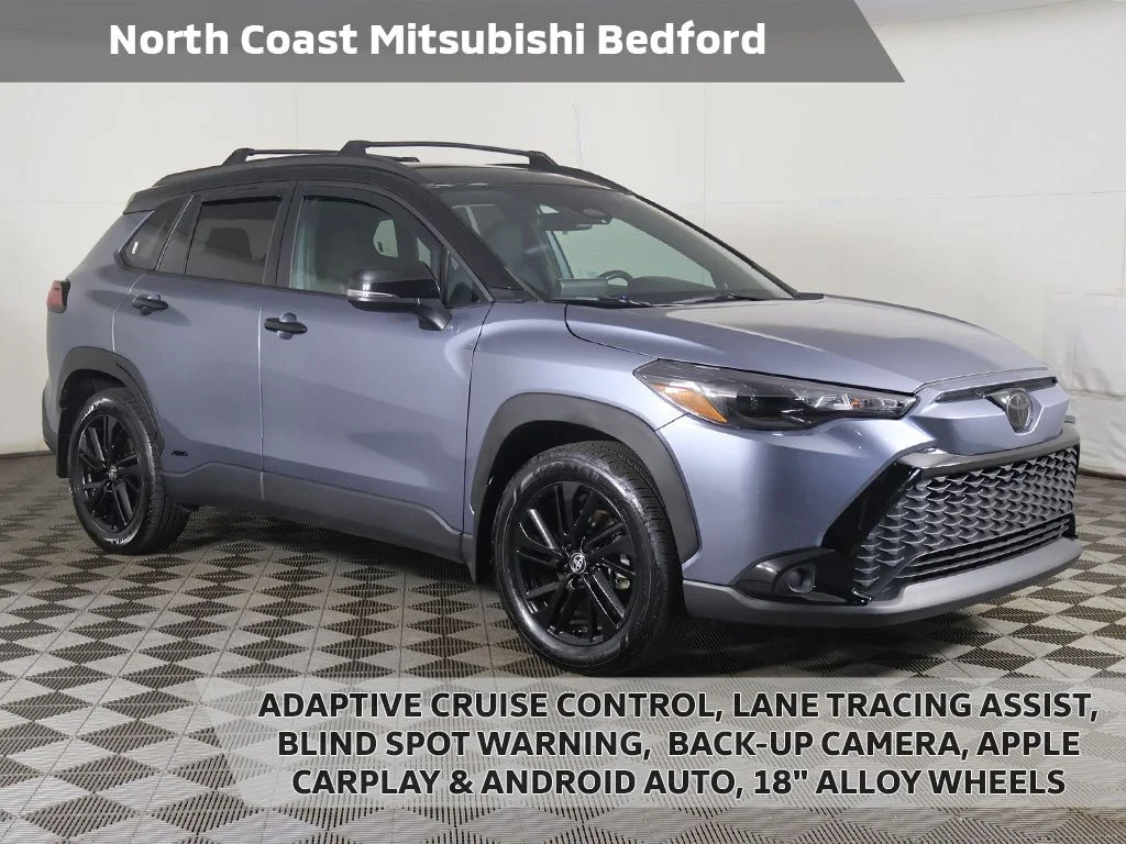 Used 2024 Black Toyota Hybrid Nightshade image 1