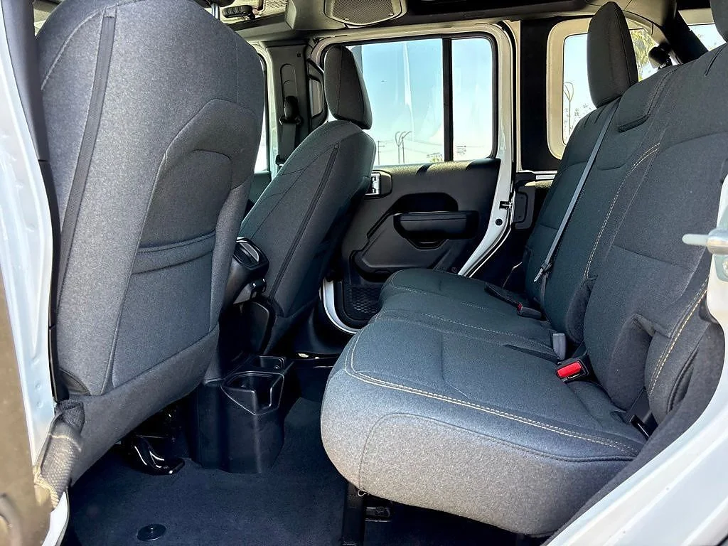 Used 2024 Bright White Clearcoat Jeep Willys image 20