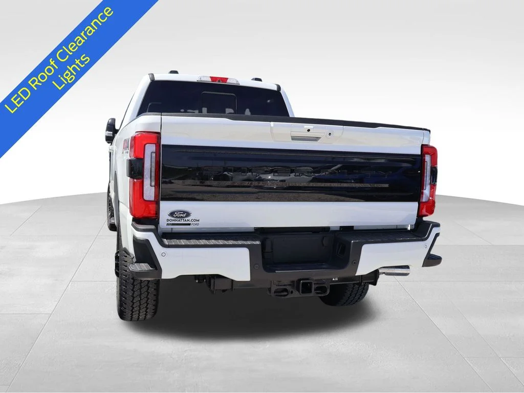 New 2026 Star White Metallic Tri-Coat Ford F-350® Platinum® image 17