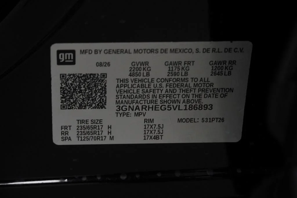 New 2027 Mosaic Black Metallic Chevrolet LT image 43