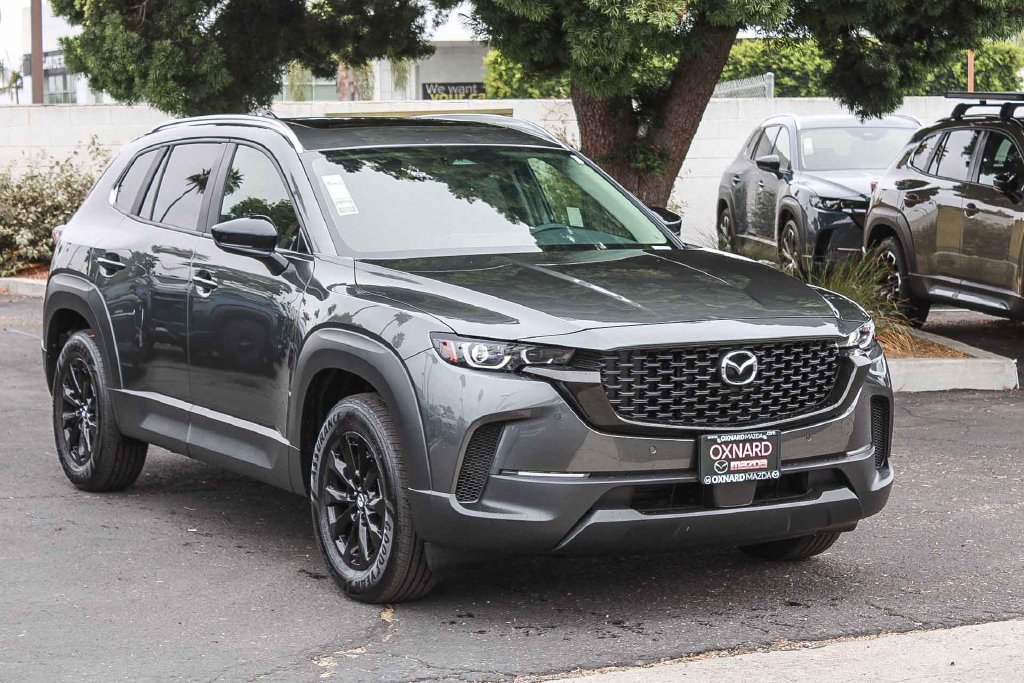 New 2026 Machine Gray Metallic Mazda Preferred AWD image 3